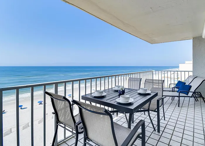 Beachfront In W/ Pool Access! Gulf Shores